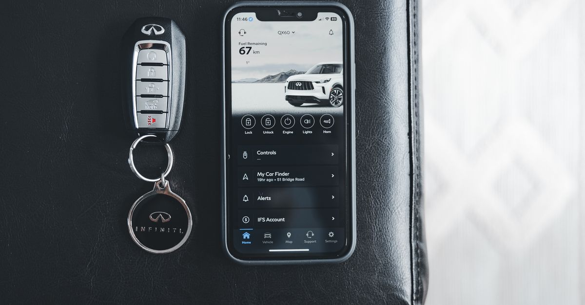 Nissan car key fob — New Brunswick Locksmiths
